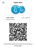 AH Glazen zegels, Albert Heijn, Ophalen