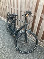 Electrische heren fiets merk Batavus kleur zwart, Fietsen en Brommers, Ophalen, Gebruikt, Batavus, 50 km per accu of meer