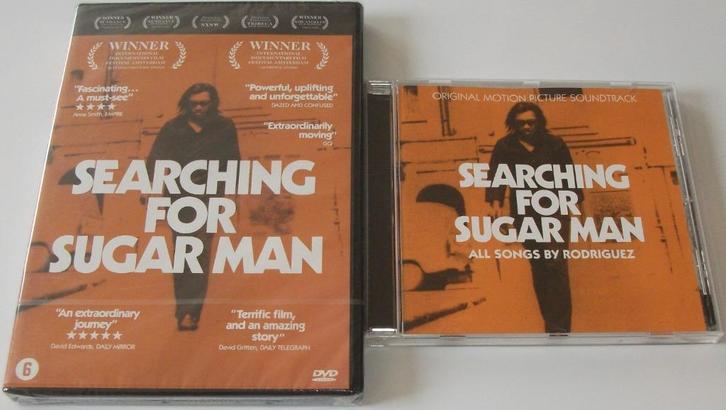 Dvd *** SEARCHING FOR SUGAR MAN *** Complete Set: DVD + CD, Cd's en Dvd's, Dvd's | Muziek en Concerten, Zo goed als nieuw, Vanaf 6 jaar