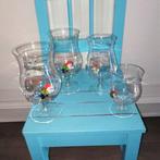 Brasserie D' Achouffe glazen 4 stuks, Verzamelen, Biermerken, Ophalen, Gebruikt, Glas of Glazen, Overige merken