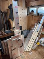 Gratis PIR restjes van verschilende maten, Doe-het-zelf en Verbouw, Hout en Planken, Ophalen, 25 tot 50 mm, Eiken, Zo goed als nieuw