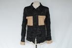 Aparte zwarte kreukelblouse.Mt M.Merk Intuition, Kleding | Dames, Maat 38/40 (M), ., Zwart, Ophalen of Verzenden