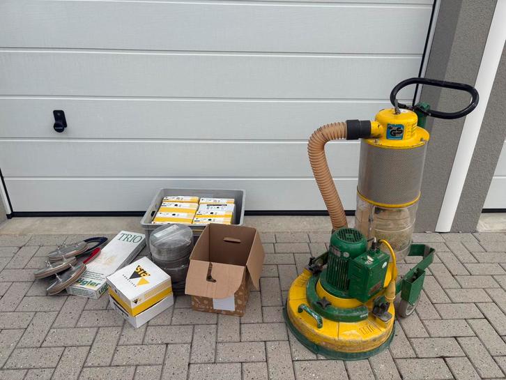 Goed werkende lagler trio met extra | hummel | bona, Doe-het-zelf en Verbouw, Gereedschap | Schuurmachines, Gebruikt, Overige typen