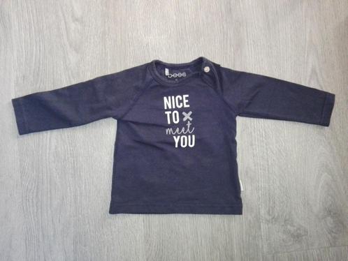 set van 2 shirtjes (longsleeve) van het merk Bess 56, Kinderen en Baby's, Babykleding | Maat 56, Zo goed als nieuw, Jongetje of Meisje