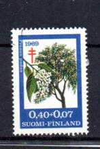 ‹(•¿•)› finland # tbc-toeslag boom vogelkers, Verzenden, Finland, Gestempeld