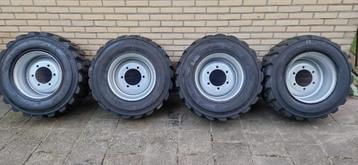 shovelbanden met velg /landbouwbanden beschikbaar voor biedingen