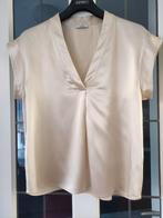Peserico zijden blouse maat M, Maat 38/40 (M), Peserico, Beige, Ophalen of Verzenden