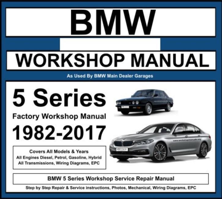 BMW 5 serie 1982-2017 ISTA Workshop manuals op USB stick, Auto diversen, Handleidingen en Instructieboekjes, Verzenden
