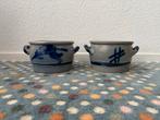Set van 2 vintage Keulse (Boter) Potten, Antiek en Kunst, Ophalen