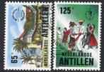 Nederlandse antillen nvph nrs. 985/986 Onderwijs zegels 1991, Postzegels en Munten, Postzegels | Nederlandse Antillen en Aruba