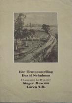 Poster Singer Museum Laren n.h. David Schulman 1963., Ophalen of Verzenden