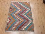 Prachtige handgeweven oosterse kelim 145x99, Info@SlatsAntiek.nl, 100 tot 150 cm, Vof Slats Antiek, Kelim