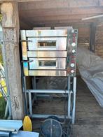 Dubbele pizzaoven prof. met deegmachine, Ophalen of Verzenden, Gebruikt, 60 cm of meer, Oven