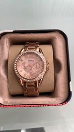 Fossil dames horloge rose kleur, Sieraden, Tassen en Uiterlijk, Horloges | Dames, Ophalen of Verzenden, Zo goed als nieuw, Staal