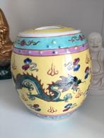 Prachtige Antiek Chinese Draak  Pot, Ophalen of Verzenden