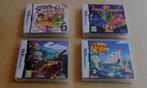 Nintendo DS  4x Games inclusief boekjes + Case ., Gebruikt, Overige genres, 1 speler, Ophalen of Verzenden
