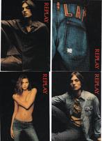 4x Replay -fotokaart 2002/2003 -Photo's by Thierry Le Goués, Verzenden, 1980 tot heden, Ongelopen, Cultuur en Media