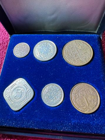 Nederlandse Munten Set - Wilhelmina 1941 beschikbaar voor biedingen