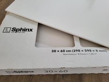Sphinx witte wandtegels glans 30 x 60 cm beschikbaar voor biedingen