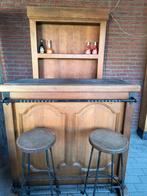 Bar, toog, huisbar, cafe, mancave, Huis en Inrichting, Ophalen, Gebruikt, Inclusief barstoelen