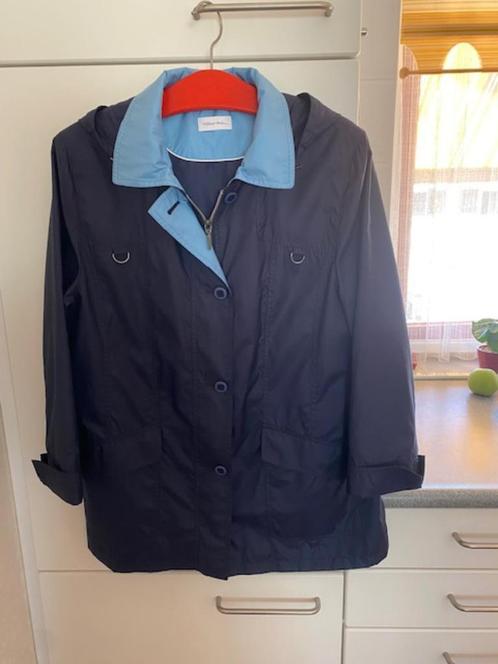 blauw zomerjasje dames, Kleding | Dames, Jassen | Zomer, Zo goed als nieuw, Maat 42/44 (L), Blauw, Ophalen of Verzenden