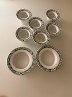 Eierdoppen en jam valkes Arzberg, Gebruikt, Ophalen of Verzenden, Kom(men), Overige stijlen