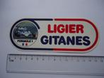 sticker Ligier Gitanes F1 formule 1 race auto frankrijk car, Verzamelen, Stickers, Verzenden