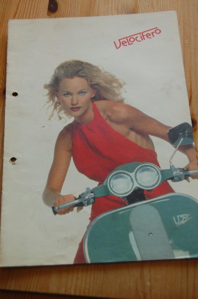Italjet Velocifero, Fietsen en Brommers, Handleidingen en Instructieboekjes, Gebruikt, Ophalen of Verzenden