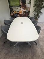 Vergadertafel, Huis en Inrichting, Tafels | Eettafels, Ophalen, Gebruikt, 100 tot 150 cm, 200 cm of meer