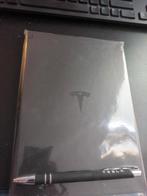Notitieboekje van Tesla met Tesla-pen, nieuw, Nieuw, Ophalen of Verzenden