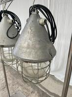 Industriële hanglamp vintage, Verzenden, Zo goed als nieuw, Minder dan 50 cm