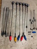 Fox springswingers 5 stuks + diverse onderdelen, Watersport en Boten, Hengelsport | Karpervissen, Ophalen, Gebruikt, Overige typen