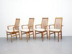 Deense Eetkamerstoelen | Schou Andersen | Teak | Vintage, Ophalen, Gebruikt, Bruin, .