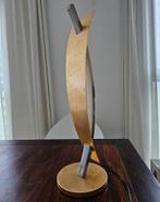 Design lamp, goudkleurig, Ophalen, Zo goed als nieuw, Metaal, 50 tot 75 cm