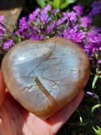 Groot Perzik maansteen hart, Ophalen of Verzenden, Mineraal