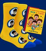 THE BEATLES SOKKEN  + VERJAARDAGS KAART THE BEATLES, Kleding | Heren, Ophalen of Verzenden, Nieuw