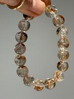 Herkimer diamant met hematoide, Ophalen of Verzenden, Zo goed als nieuw, Zilver