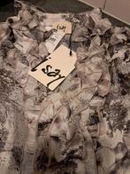 I SAY Ruffle Blouse/Golden Grey Nieuw maat XS, Ophalen of Verzenden, Nieuw, Maat 34 (XS) of kleiner, Grijs