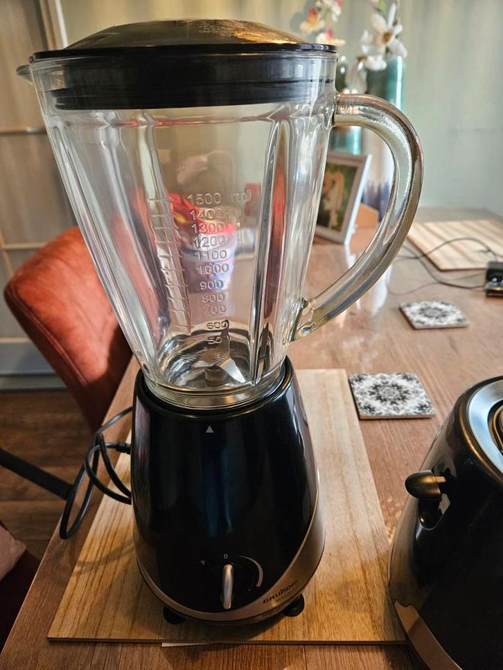 Grundig Blender en brood rooster en groenten snijder, Witgoed en Apparatuur, Blenders, Zo goed als nieuw, Blender, Ophalen