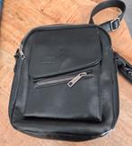 Paspoort tas / Schoudertas - Zwart, Overige merken, Minder dan 30 cm, Ophalen of Verzenden, Minder dan 25 cm