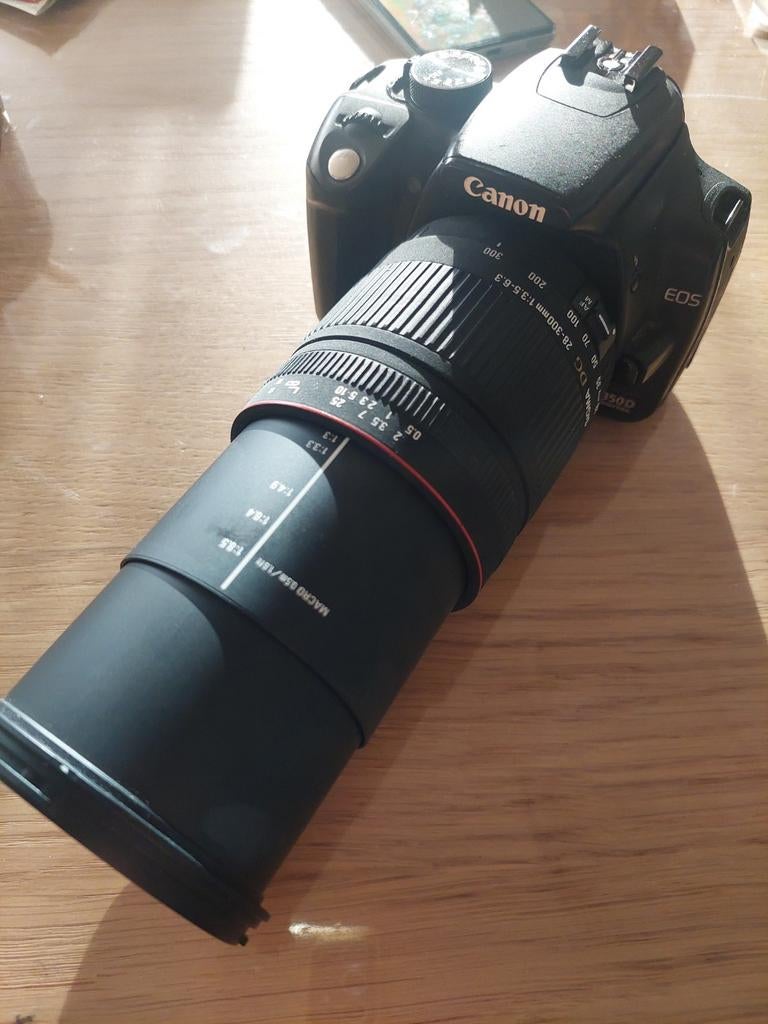 Canon D350, Ophalen of Verzenden, Zo goed als nieuw, Canon, 8 keer of meer