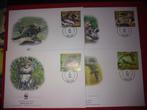 wwf/wnf fdc, Postzegels en Munten, Ophalen of Verzenden, Dier of Natuur, Gestempeld