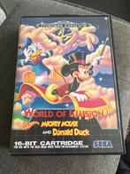 World of Illusion - Sega Mega Drive, Spelcomputers en Games, Gebruikt, 1 speler, Ophalen of Verzenden, Vanaf 3 jaar