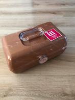 Beige beautycase NIEUW!!!, Ophalen, Beige, Nieuw, Met spiegeltje(s)