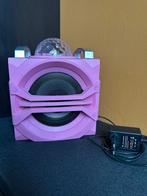 Roze Speaker met Lichteffecten, Overige merken, Gebruikt, Overige typen, Ophalen of Verzenden