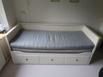 Bedbank Ikea Hemnes, 80 cm, Gebruikt, Wit, Hout
