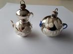 Vintage retro kerstballen theepotjes glas antiek izgst., Ophalen of Verzenden, Zo goed als nieuw