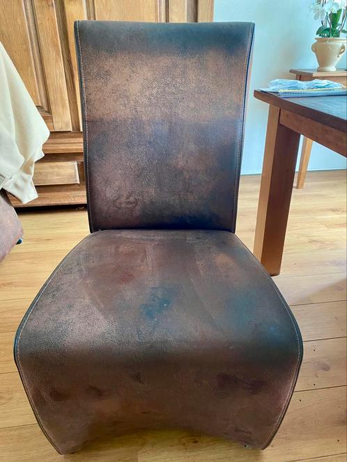 6 Eettafel stoelen, Huis en Inrichting, Stoelen, Gebruikt, Vijf, Zes of meer stoelen, Ophalen