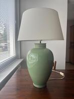 Groene tafellamp - Vase The World Tugela' stijl, Huis en Inrichting, Lampen | Tafellampen, Ophalen, Zo goed als nieuw, Overige materialen