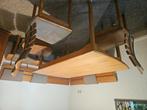 Eethoek met hoekbank, Huis en Inrichting, Banken | Complete zithoeken, Ophalen, Gebruikt, Hout, Strak, modern